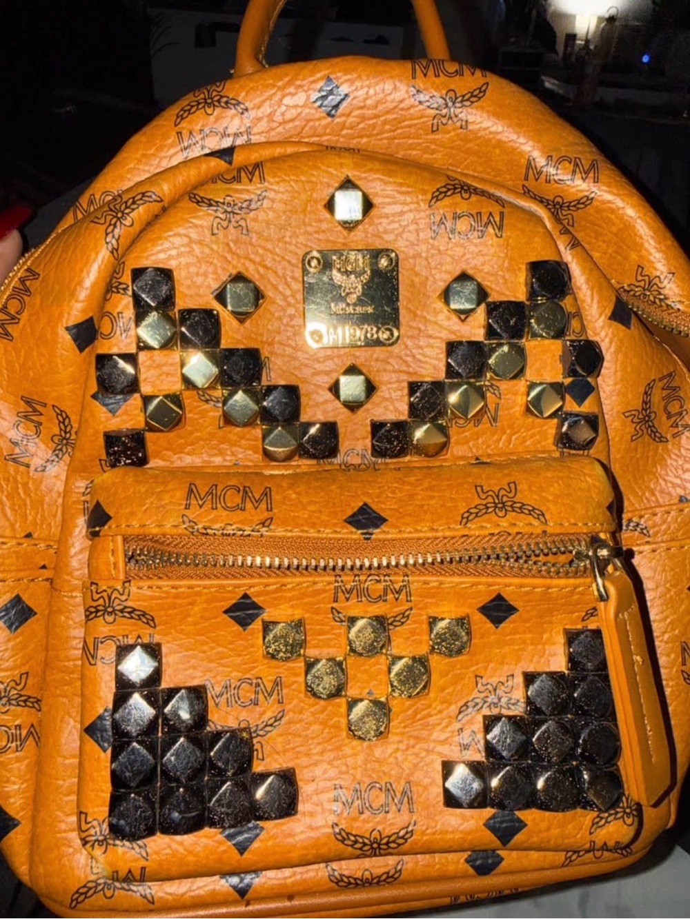 Authentic MCM backpack!